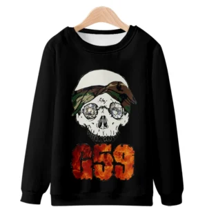 $uicideboy$ G59 Merch Long Sleeve Sweatshirt Black