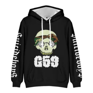 $uicideboy$ G59 Record Merch Long Sleeve Hoodie